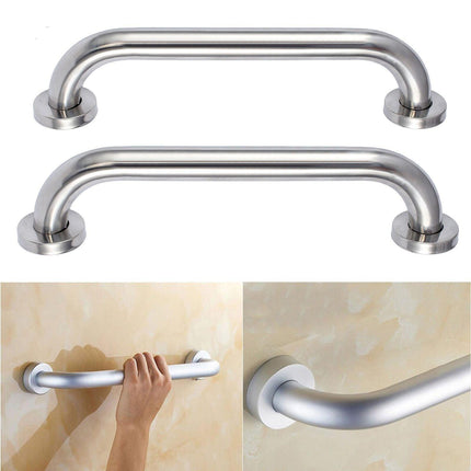 2X Stainless Steel Bathroom Shower Grab Bar Safety Handrail Wall Support Handle