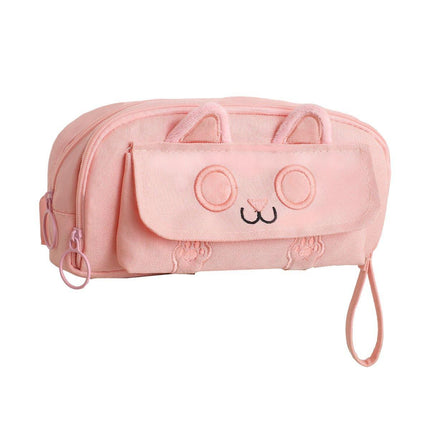 Multifunction Pencil Case For Boys Girls Embroidered Large Capacity Pencil Case