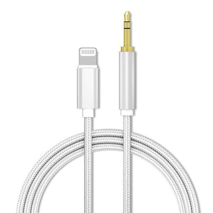 For iPhone to 3.5mm Aux Audio Adapter Cable Cord Jack iPhone 12 11 Pro 8 7 Plus - Aimall