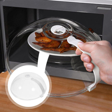 Microwave Safe Food Grade Plastic Splash Proof and Dustproof Heating Cover