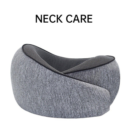 Neck Pillow for Travel Memory Foam Comfortable Breathable Soft U-Shaped