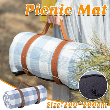 Picnic Mat Moisture Proof Outdoor Tent Grass Beach Cloth Camping Mat for Travel