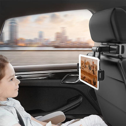 Universal 360° Car Seat Back Headrest Mount Holder for Apple iPad Phone Tablet - Aimall
