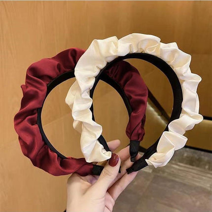 Casual Women Soft Hairband Wide Side Headband Hair Hoop Fashion Accessories - Aimall