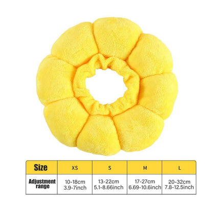Sunflower Elizabeth Collar for Cats and Dogs Anti Licking Sterilization Headgear