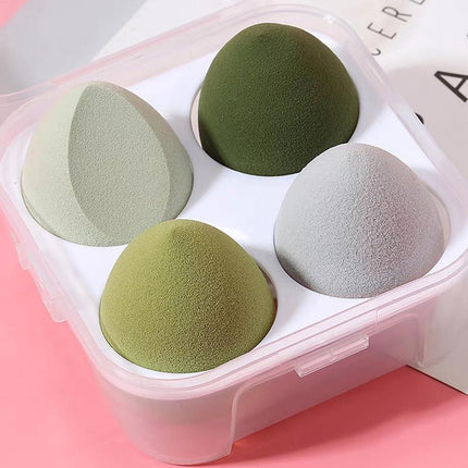 4PCS Value Makeup Foundation Blender Sponge Blending Puff Cosmetic Beauty Eggs - Aimall
