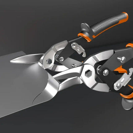 250mm Aviation Tin Snip Heavy Duty Metal Cutting Shears Industrial Scissors Tool