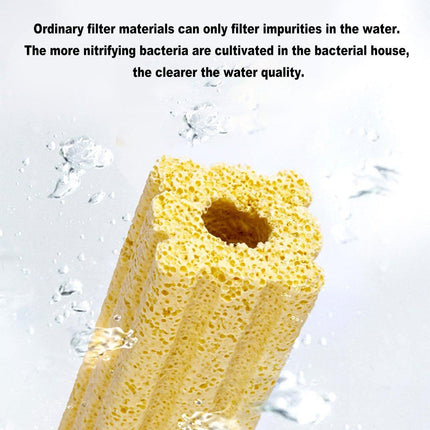 Nano Quartz Stone Aquarium Filter Water Purification Nitrifying Bacteria Media