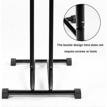 Adjustable Bicycle Parking Stand Plug-in Bike Rack for Mountain Road Bikes