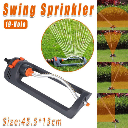 4Spray Modes Automatic 19 Hole Rotary Lawn Sprinkler Wide Range Watering Flowers