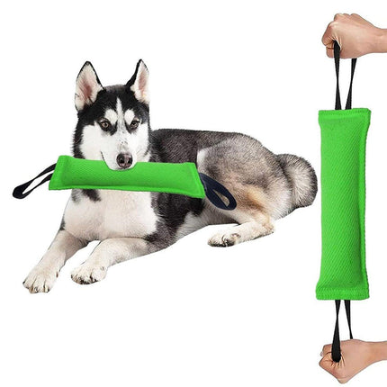 Cloth Bite Stick Teether Dog Training Bite Stick Durable Chew Toy for Pets