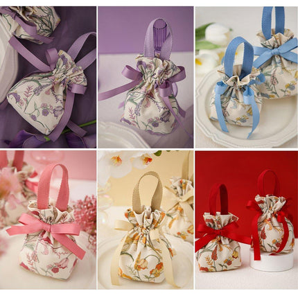 10pcs Wedding Candy Bags and Boxes Candy Packaging Set for Favors and Treats