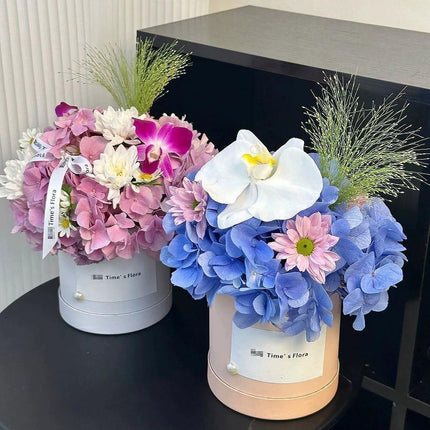 10pcs Clear Round Hug Bucket for Flower Arrangement Bouquet Packaging Supplies