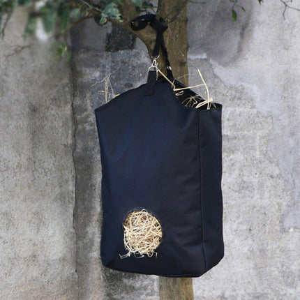 Horse Slow Feed Hay Bag Hole Durable Sack Reduces Waste Outdoor Use