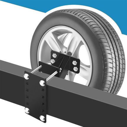 Heavy Duty Car Trailer Spare Tire Carrier Mount Universal Steel 150 lbs Capacity