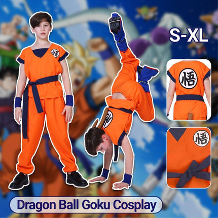 Halloween Dragon Ball Goku Costume Children Menswear Turtle Pie Cosplay Anime Show Party Costume Manufacturers