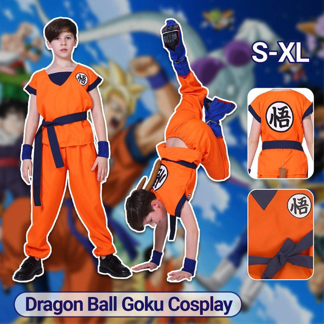 Halloween Dragon Ball Goku Costume Children Menswear Turtle Pie Cosplay Anime Show Party Costume Manufacturers