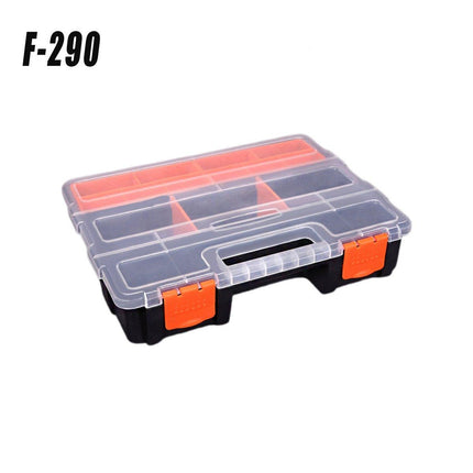 Clear Plastic Storage Box Multi Compartment Organizer for Small Parts Beads