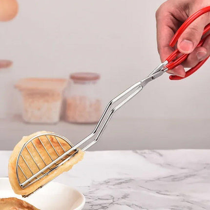 Stainless Steel Taco Clip Tortilla Pancake Deep Fried Chips Cooking Kitchen Tool