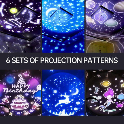 Intelligent AR Globe Star LED Projection Light Children Night Sleep Light