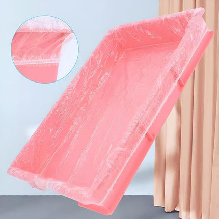 50Pcs Rabbit Cage Liners Disposable Plastic Mat Films Hamster Cage Cleaning Pad