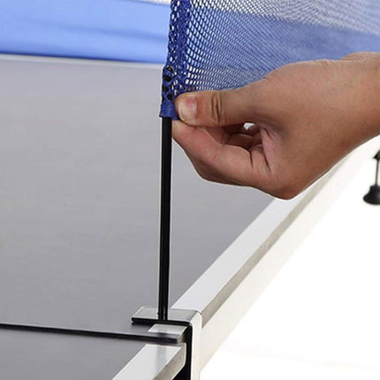 Table Tennis Ball Catch Net Mobile Floor Standing Collector with Multi-Frame
