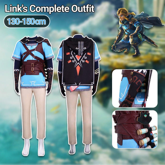 The Legend Of Zelda 2 Tears Of The Kingdom Link Zelda Role Playing Same Game Cosplay Clothing Spot
