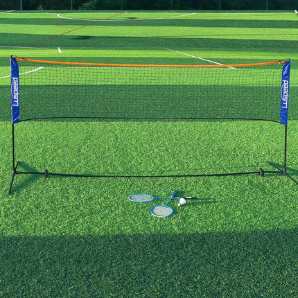Portable Outdoor Badminton Net Set Easy Setup Adjustable Height Sports Equipment