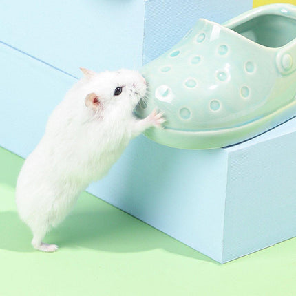 Tumble-Proof Non-Slip Hamster Food Bowl Hedgehog Feeder Squirrel Dish Plate