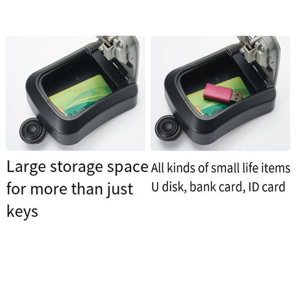 Combination Key Box with Combination Lock for Home Office Security Storage