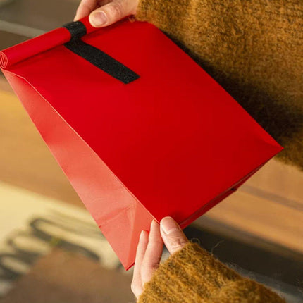 20pcs Creative Kraft Paper Bags Fashion Simple Baking Snack Packaging Bags