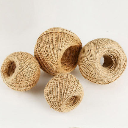 Sisal Rope Natural Jute Hemp Manila Twine String Cord 1-14mm Thick Craft DIY Aimall
