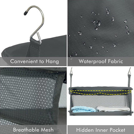 Foldable Clothes Organizer Wardrobe Hanging Storage Bag Convenient Space Saver