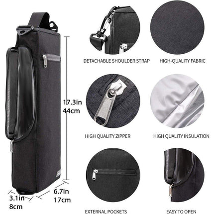 Portable Insulated Golf Cooler Bag Cold Storage Beverage Ice Bag for Cans Drinks