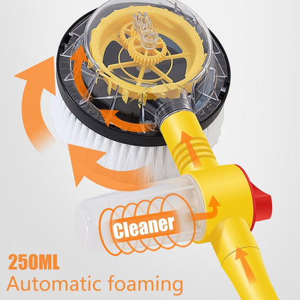 High-Pressure Car Washer Brush Rotating Sponge Cleaner Vehicle Care Tool