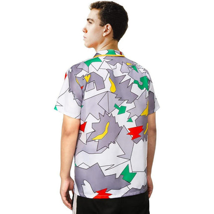 Strange Story 4 Cos Dress Shirt Short Sleeve Round Neck Men's And Women's Performance Cosplay Dress New Halloween Play Dress