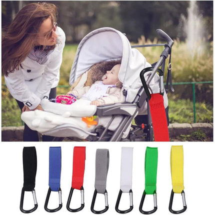 Velcro Stroller Hook for Debris Storage Anti-Loss Multi-Function Hanging Clip