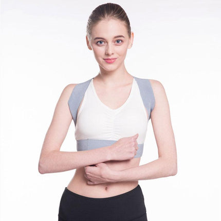 Posture Clavicle Shoulder Support Corrector Back Straight Brace Adjustable Strap - Aimall