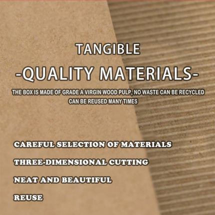 50pcs Corrugated Cardboard Sheets Express Carton Spacer Gasket Packing Material