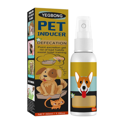 Pet Toilet Training Spray Inducer Dog Poops Cat Pee Urine Positioning Defecation - Aimall