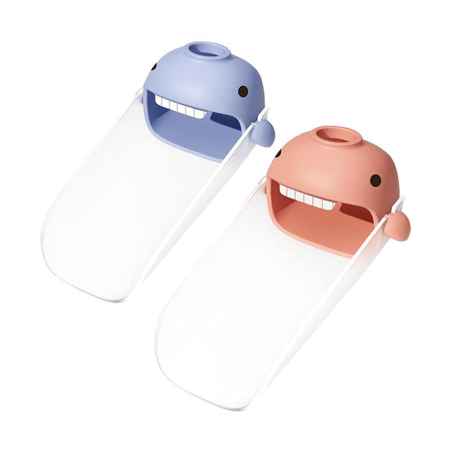 2PCS Cartoon Animal Faucet Extender Bathroom Sink Tap Water Splash Guard Device