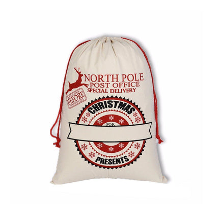 Large Christmas Sacks Jumbo Large Santa Gift Sack Bag Gifts Stocking Present Bag