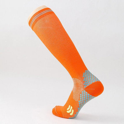Compression Socks Miracle Copper Anti Fatigue Unisex Travel DVT Comfort 2XL - Aimall