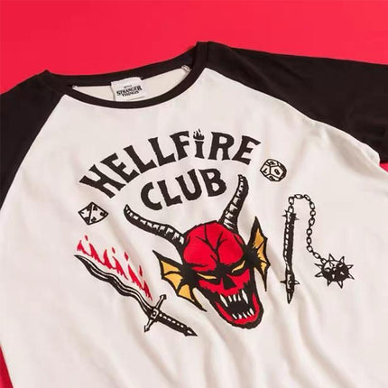 Stranger Things Hellfire Club Short Shirt Sleeve Baseball Unisex T-Shirt S~XXL AU - Aimall