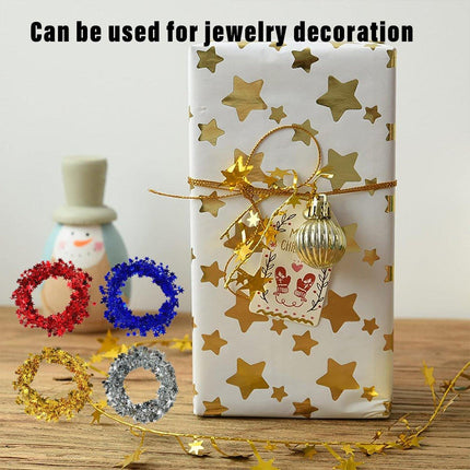 10pcs Christmas Wreath Decorations Festive Holiday Door Hanging Ornament Set