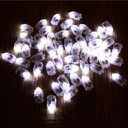 UP 100PCS LED Balloon Lamp Lights Lantern Light Balloons Glow Christmas Party - Aimall