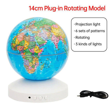 Intelligent AR Globe Star LED Projection Light Children Night Sleep Light