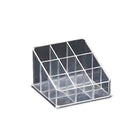 Desktop Transparent Storage Organizer Box Multi-Compartment Display Rack Holder
