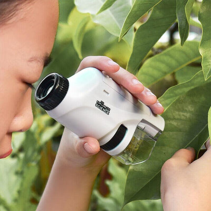 Pocket Microscope Science Toys Educational Microscope Kit for Kids Portable TM - Aimall