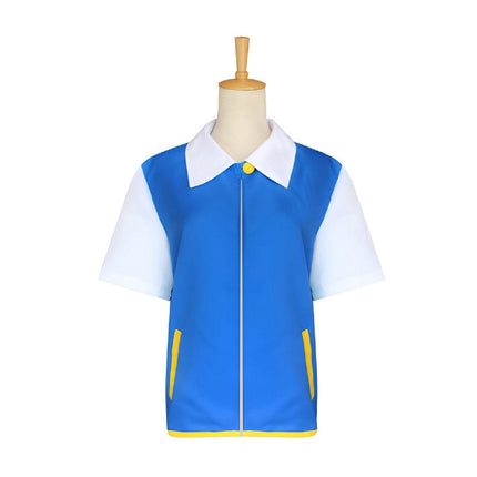 Pokemon Pokemon Xiaozhi Cosplay Gloves Jacket Anime Costume New Version C Suit